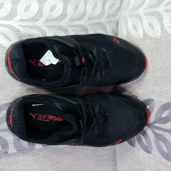 Boys' Puma Little Kid Pacer Future Marbelized Running Shoes size 3C - Picture 7 of 17